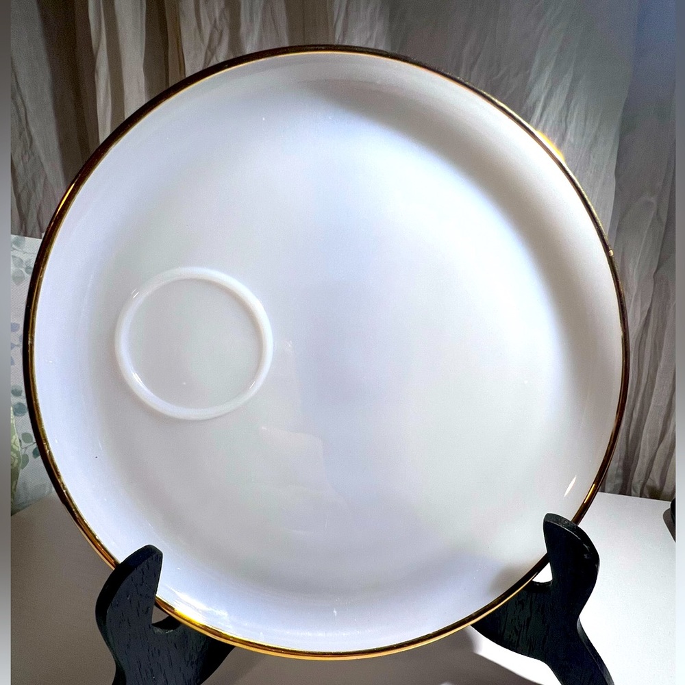 Vintage FireKing Milk Glass Tray